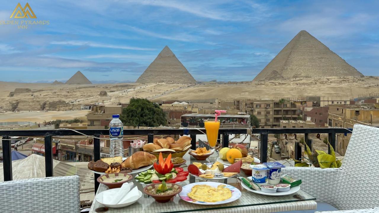 Gravity Pyramids View Inn Kairo Bagian luar foto